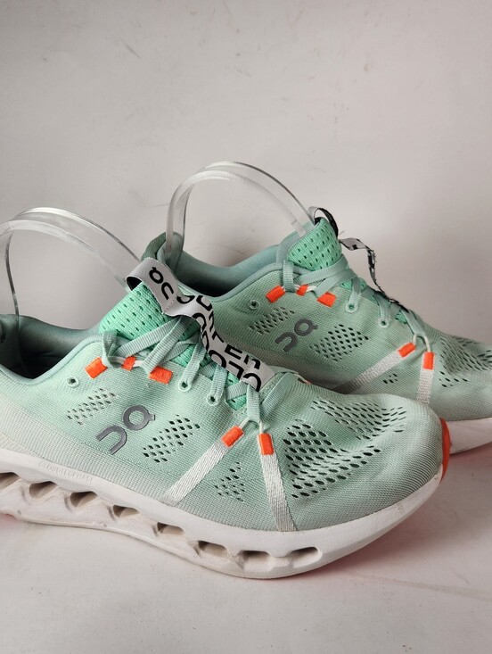 On Running Shoes - ON RUNNING Women's Cloudsurfer Running Shoe 9.5 EU 41 Creek White Training